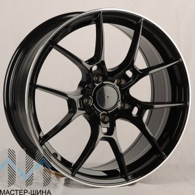 Powcan 3S1032 8.0x18/5x120 D72.6 ET30 Black Lip