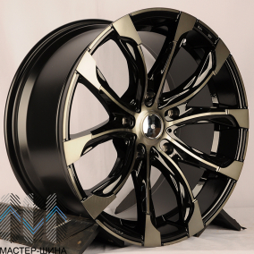 Luistone L1575 10.0x20/5x150 D110.1 ET40 Gloss Black+Black Clear Coat