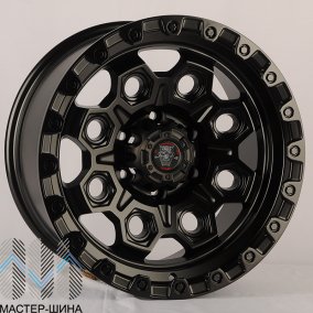 Anzoo JT178-8 9.0x18/5x127 D71.5 ET-10 Matt Black