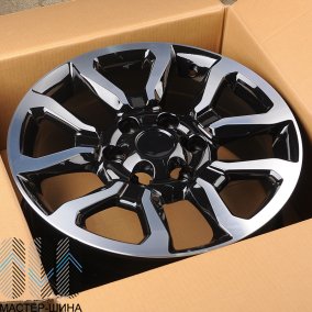 Anzoo H962D 7.5x18/6x139.7 D106.2 ET25 Black Machine Face
