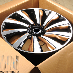 RGW Wheels RGW708R 9.5x23/5x120 D72.56 ET38 Gloss Black Machine Face+Trim Strip (������) (�����)