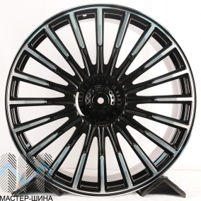 RGW Wheels RGW204 10.0x23/5x130 D84.1 ET29 Black Machine Face