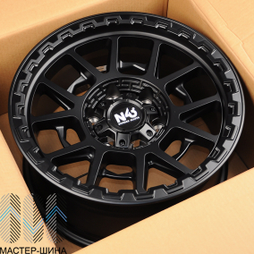 Makstton N40-CK11 8.5x17/6x139.7 D110 ET0 Matt Black