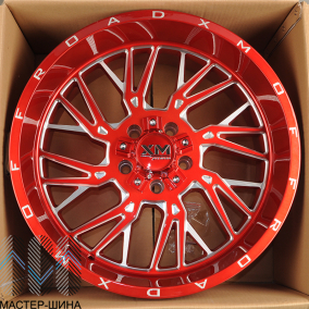 Zumbo Wheels XM-354 10.0x20/5x114.3 D78.1 ET-6 Candy Red Milled