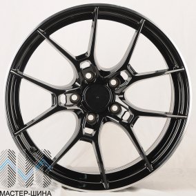 Powcan 3S1032 8.0x18/5x120 D72.6 ET30 Black Lip