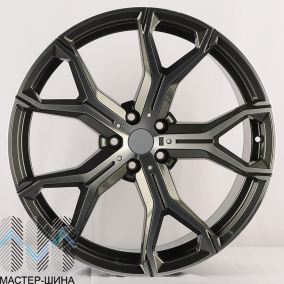 Zumbo Wheels BM58 10.5x21/5x112 D66.6 ET43 Gun Metal Machined Face