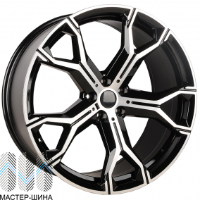 Powcan 5498 9.5x21/5x112 D66.6 ET37 BKF