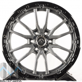 Koko Kuture 095 9.0x22/6x139.7 D100 ET45 Gunmetal W/M-Blk Lbp