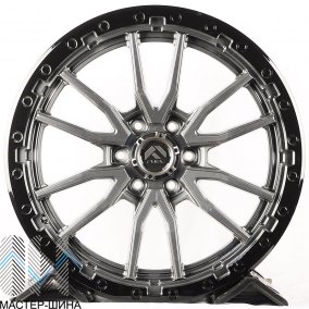 Koko Kuture 095 9.0x22/6x139.7 D100 ET45 Gunmetal W/M-Blk Lbp