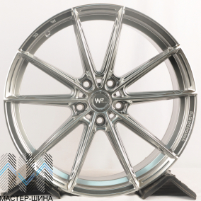 KoKo Kuture FF600 7.5x17/5x112 D66.45 ET38 Titanium Silver