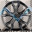 iWheel CR8821 8.5x20/5x112 D66.56 ET25 Black Machined Face (��������)