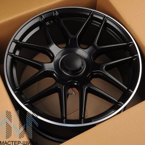 KoKo Kuture K7040 10.0x22/5x130 D84.1 ET36 Black matt with lip polish