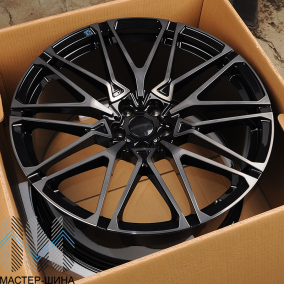 RGW Wheels RGW495 10.5x22/5x112 D66.56 ET35 Black Machine+Black Coating (������)