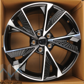 Zumbo Wheels AD42 8.0x18/5x112 D66.45 ET35 Black Machine Face