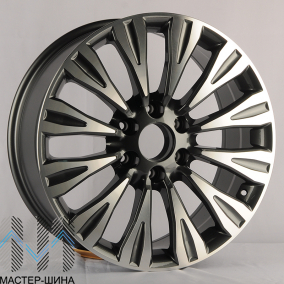 Zumbo Wheels NS03 8.0x20/6x139.7 D78.1 ET35 Gun Grey Machine Face