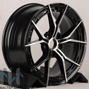 Koko Kuture FF579 8.0x18/5x114.3 D73.1 ET38 Gloss Black+Maching Face