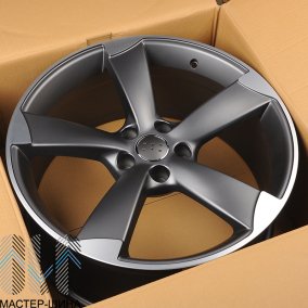 Powcan BK217 8.5x19/5x112 D66.6 ET30 SATIN GUNMETAL/MACHINED