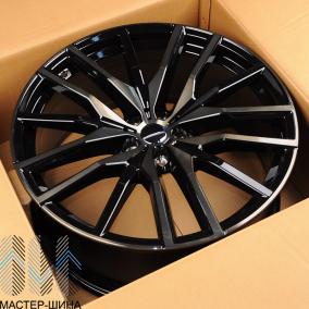 Luistone L2597 9.5x22/5x112 D66,6 ET37 BKF black clear (MB-B) (��������)