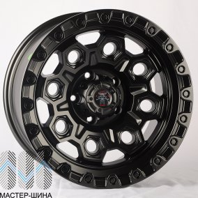 Anzoo JT178-7 9.0x17/6x114.3 D66.1 ET0 Matt Black