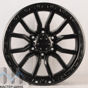 Powcan Y0156 10.0x18/6x139.7 D110.5 ET18 60 degree Matt black