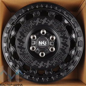 Makstton N40-CK04 9.0x17/ 6x139.7 D110 ET0 Matt Black