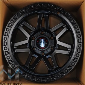 Anzoo FBX053-7 9.0x17/6x139.7 D110.1 ET0 Matt Black
