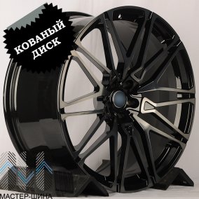 Anzoo AF5221 9.5x21/5x112 D66.56 ET37 Glossy Black Surface+Transparent Black (��������)