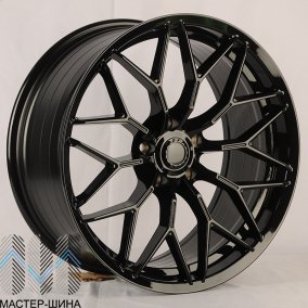 Powcan 3S237 8.0x18/5x112 D66.6 ET30 Black