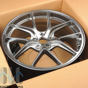 KoKo Kuture FF012 7.5x17/5x108 D73.1 ET38 Titanium silver