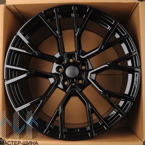 Powcan BK5769 9.5x21/5x112 D66.6 ET32 Gloss Black (��������)