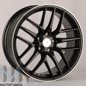 Zumbo Wheels F2021 8.0x18/5x112 D66.6 ET35 Matt Black Machine Line