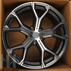 Zumbo Wheels BM58 10.5x21/5x112 D66.6 ET43 Black Machine Face