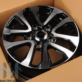 Anzoo H706F 8.5x18/5x150 D110 ET58 Black Machine Face