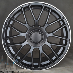 Zumbo Wheels F6894 8.0x18/5x112 D66.6 ET38 Black Matt With Lip Polish