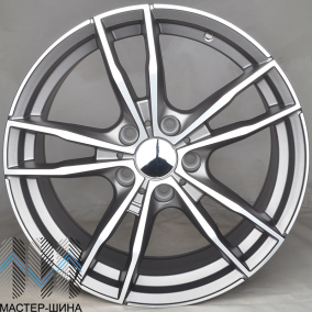 Powcan BK5495 8.0x18/5x120 D72.56 ET34 DARK GUNMETAL