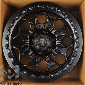 Anzoo JT239-7 8.5x17/6x139,7 D110.1 ET0 Matt Black