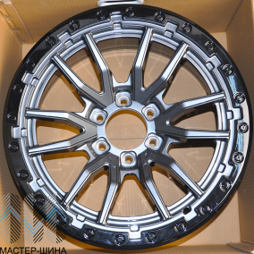 Koko Kuture 094 10.0x20/6x139.7 D106 ET15 Gunmetal W/M-Blk Lbp