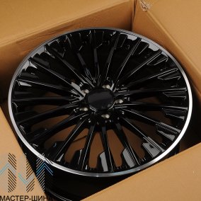 Anzoo H3062F 8.0x18/5*112 D66.5 ET40 Black Machine Lip