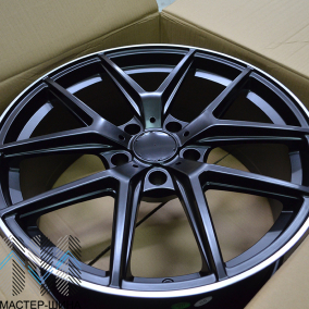 Zumbo Wheels F7326 9.0x20/5x130 D84.1 ET35 Black Matt With Lip Polish