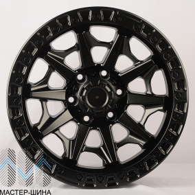 Zumbo Wheels F8527 9.0x18/6x139.7 D110.1 ET0 Matt Black