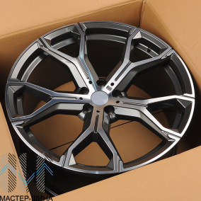 Zumbo Wheels BM58 10.5x21/5x112 D66.6 ET43 Gun Metal Machined Face