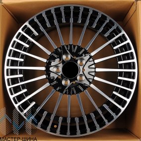 iWheel CR100 9.0x20/5x112 D66.56 ET34 Black Machined Face (��������)